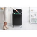 Brabantia Bo Touch Bin Hi 60 L - Matt Black