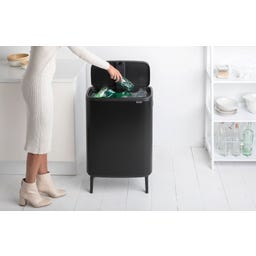 Brabantia Bo Touch Bin Hi 60 L - Matt Black
