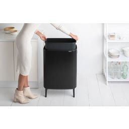 Brabantia Bo Touch Bin Hi 60 L - Matt Black
