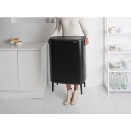 Brabantia Bo Touch Bin Hi 60 L - Matt Black