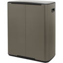Bo Treteimer mit Kunststoffeinsatz, 60 Liter - Platinum