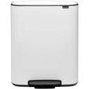 Brabantia Bo Treteimer, 2 x 30L - White