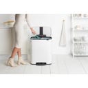 Brabantia Bo Treteimer, 2 x 30L - White