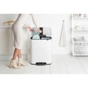 Brabantia Bo Treteimer, 2 x 30L - White