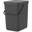 Koš za odpadke Sort & Go 25 L, Grey
