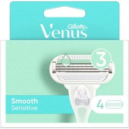 Gillette Venus Smooth Sensitive glave brivnika - 4 kos.