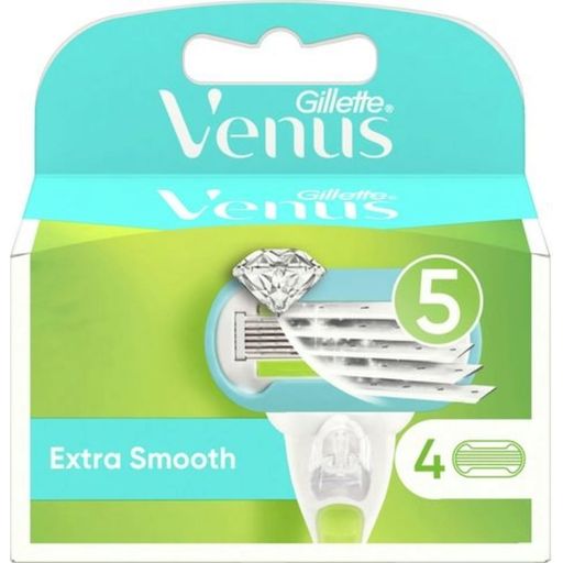 Gillette Venus Extra Smooth Wymienne wkłady - 4 Szt.