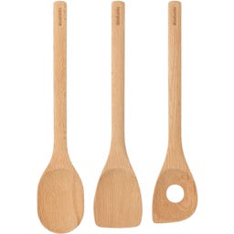 Brabantia Wooden Kitchen Utensils Set of 3 - 1 set