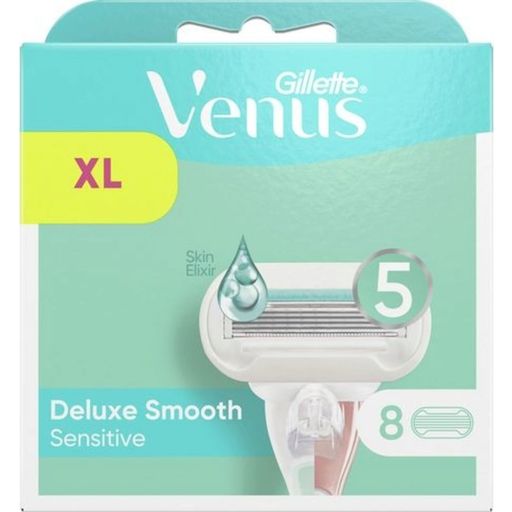 Gillette Venus Deluxe Smooth Sensitive Blades - 8 Pcs