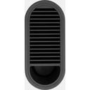 Brabantia Messerblock mit Utensilienhalter - 1 Stk