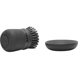 Brabantia Afwasborstel met Zeepdispenser - Dark Grey