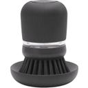 Brabantia Afwasborstel met Zeepdispenser - Dark Grey
