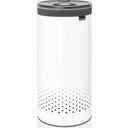 Brabantia Wasbox met Plastic Deksel, 35 Liter - White