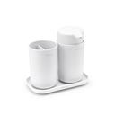 Brabantia Bathroom Accessories Set - White