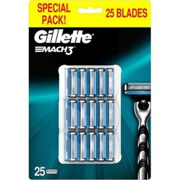 Gillette Mach3 - Cuchillas de repuesto - 25 unidades