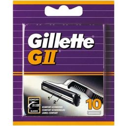 Gillette Scheermesjes GII, 10 stuks