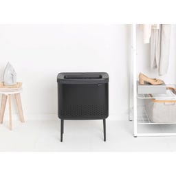 Brabantia Bo Wasbox, 60 Liter - Matt Black