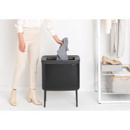 Brabantia Bo Wasbox, 60 Liter - Matt Black