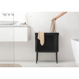 Brabantia Bo Wasbox, 60 Liter - Matt Black