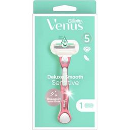 Venus Deluxe Smooth Sensitive Maszynka do golenia w kolorze różowego złota - 1 Szt.