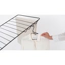 Brabantia Sušiak HangOn s vešiakovou tyčou 25 m - Matt Black