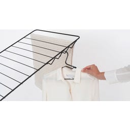 Brabantia Sušiak HangOn s vešiakovou tyčou 25 m - Matt Black