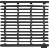 Brabantia Tapis d'&Eacute;vier en Silicone, gris fonc&eacute;