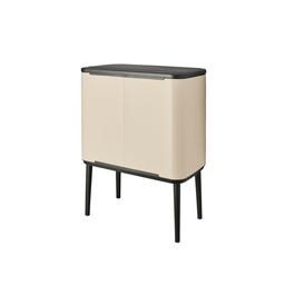 Brabantia Bo Touch Bin 36 L mit Kunststoffeinsatz - Soft Beige