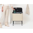 Bo Touch Bin 3 x 11 Liter mit 3 Kunststoffeinsätzen - Soft Beige