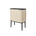 Bo Touch Bin 3 x 11 Liter mit 3 Kunststoffeinsätzen - Soft Beige
