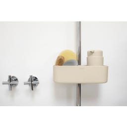 Brabantia ReNew Shower Shelf - Soft Beige