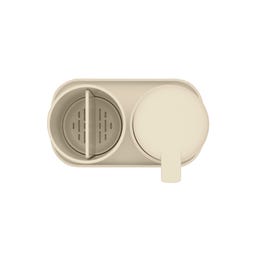 Brabantia ReNew Badezimmerzubehör-Set - Soft Beige