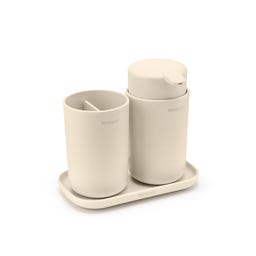 Brabantia ReNew Badezimmerzubehör-Set - Soft Beige