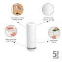 Brabantia SinkStyle Seifen-Druckspender - Mineral Fresh White