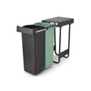 Brabantia Sort & Go Einbaueimer  - 2 x 30 L