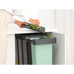 Brabantia Sort & Go Einbaueimer  - 2 x 30 L