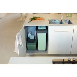 Brabantia Sort & Go Einbaueimer  - 2 x 30 L
