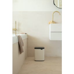 Brabantia Bo Mülleimer, 7L - Soft Beige