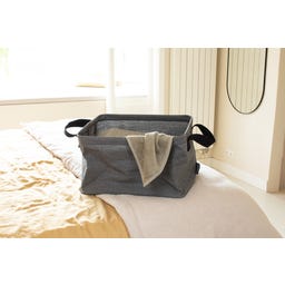Brabantia Wäschekorb faltbar - Pepper Black