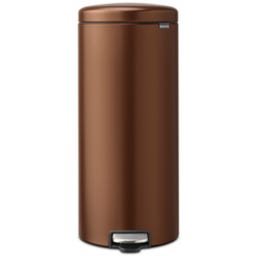 Brabantia Poubelle à Pédale Newicon 30L - Warm Bronze