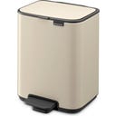 Brabantia BO koš za smeti s pedalom, 4 l - Soft Beige