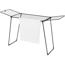 Brabantia HangOn Wäsche- und Kleiderständer, 22 m - Matt Black