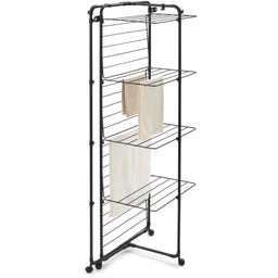 Brabantia HangOn Turm-Trockengestell, 30m - Matt Black