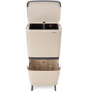 Brabantia SortUp Abfalleimer Hi, 20+25L - Soft Beige