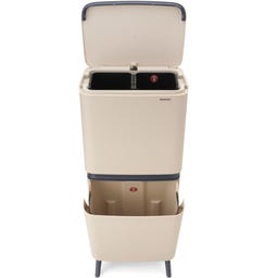 Brabantia SortUp Abfalleimer Hi, 20+25L - Soft Beige