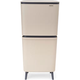 Brabantia SortUp szemetes Hi, 10+10+25l - Soft Beige