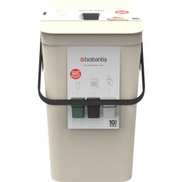 Brabantia Abfallbehälter Sort & Go 25 L - Soft Beige