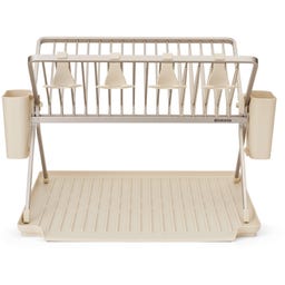 Brabantia SinkSide - Scolapiatti Pieghevole, Large - Soft Beige
