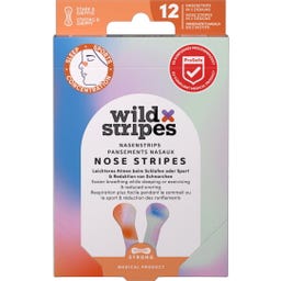 Wild Stripes Sunrise Nose Strips - 12 pieces