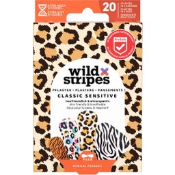 Wild Stripes Classic Sensitive Animal Plasters - 20 pieces